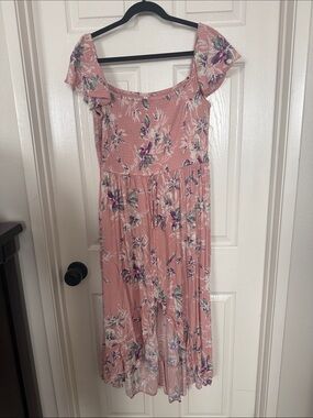 Women’s Xhilaration dress XL floral maxi